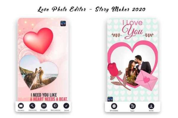 Love Photo Editor - Story Maker 2020 screenshot 4