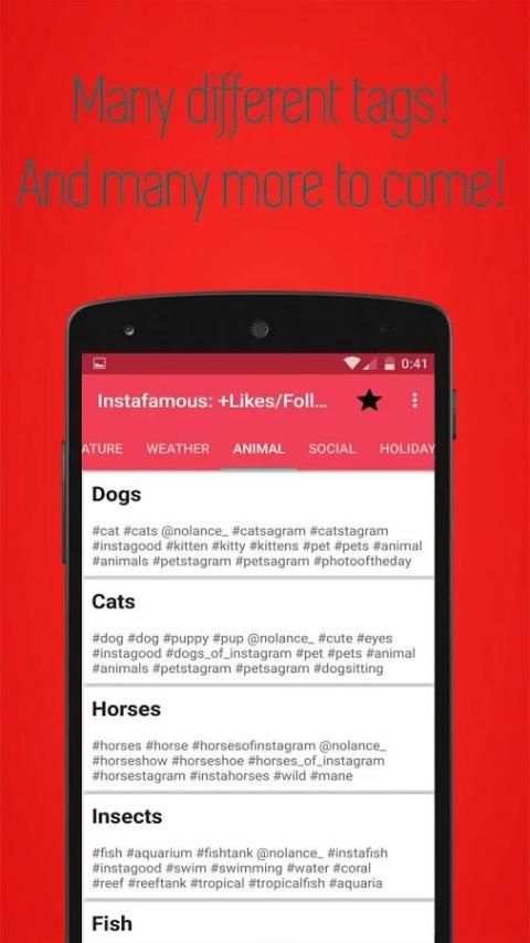 InstaFamous: Likes Followers screenshot 1