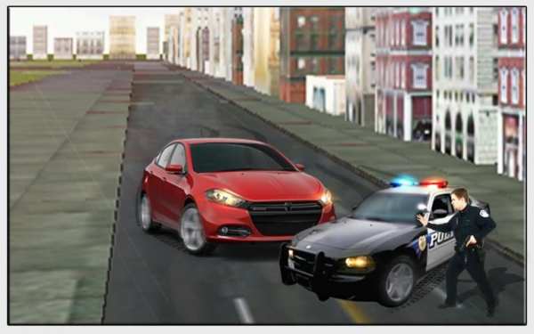 Police Driving City Car screenshot 2