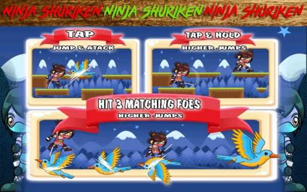 Ninja Shuriken - free screenshot 3