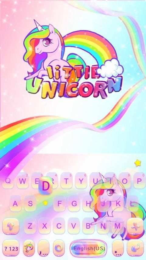 Little Unicorn Qwerty Keyboard screenshot 6