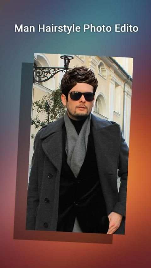 Man Hairstyle Photo Editor 1 تصوير الشاشة