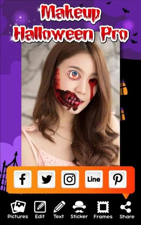 Makeup Me Halloween Pro 2 تصوير الشاشة