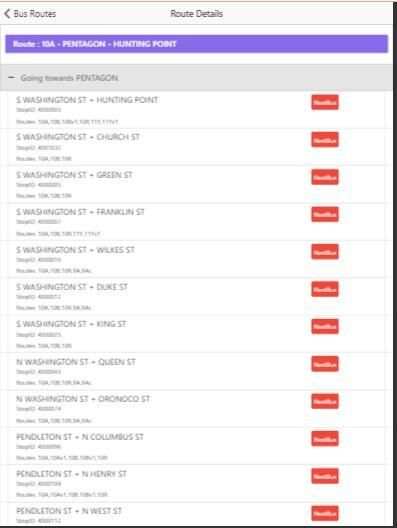 Metro Bus for VA/DC/MD screenshot 11