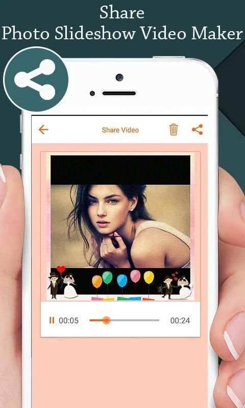 Photo Slideshow Video Maker скриншот 1
