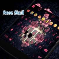Rose Skull Eva Keyboard -Gifs on 9Apps