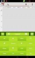 GO Keyboard Green Apple theme screenshot 2