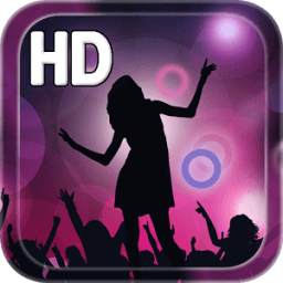 Neon Disco LWP أيقونة