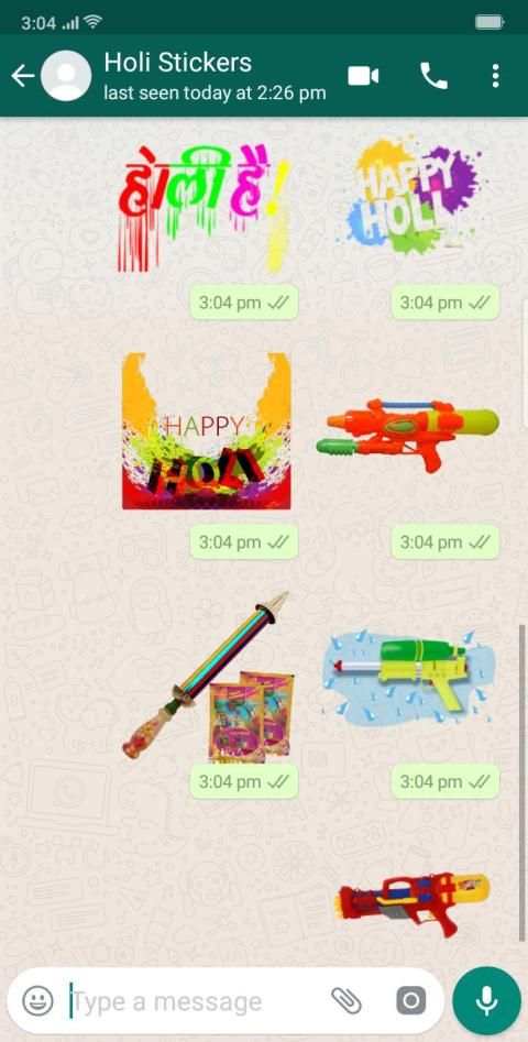 Holi GIF : Holi Stickers For Whatsapp screenshot 2