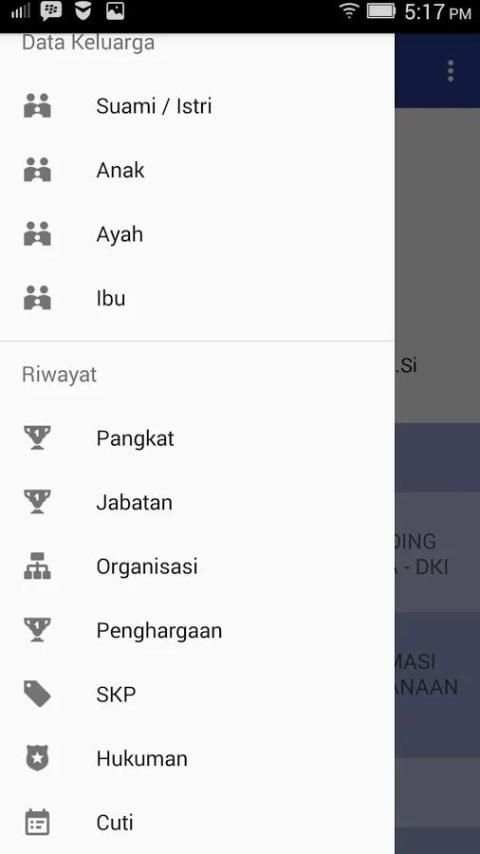 SIMPEG Kemendagri screenshot 2