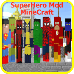 New Super Hero mod MineCraft иконка