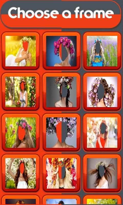 Woman Hair Flowers Editor screenshot 7