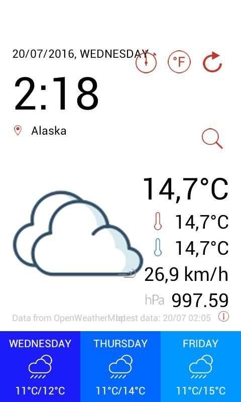 weather news скриншот 2