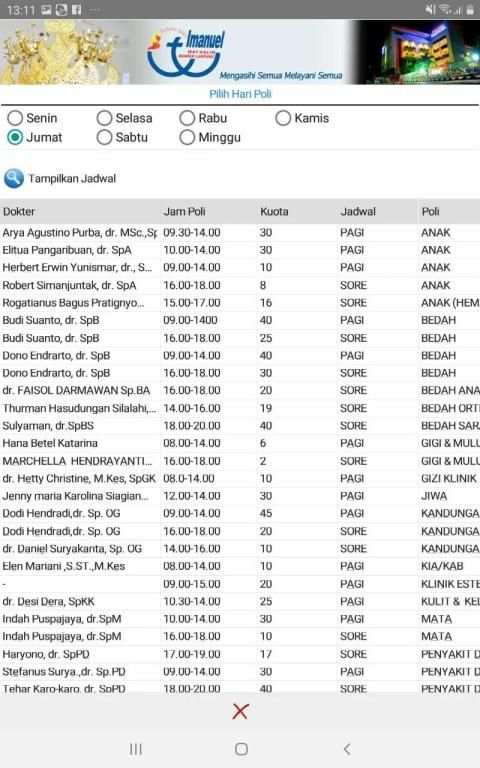 RSIM MOBILE (Rs.Imanuel Way Halim Lampung) screenshot 5