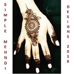 Simple Mehndi Designs - 2016