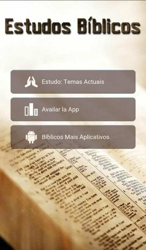 Estudos Bíblicos Temas Atuais screenshot 1