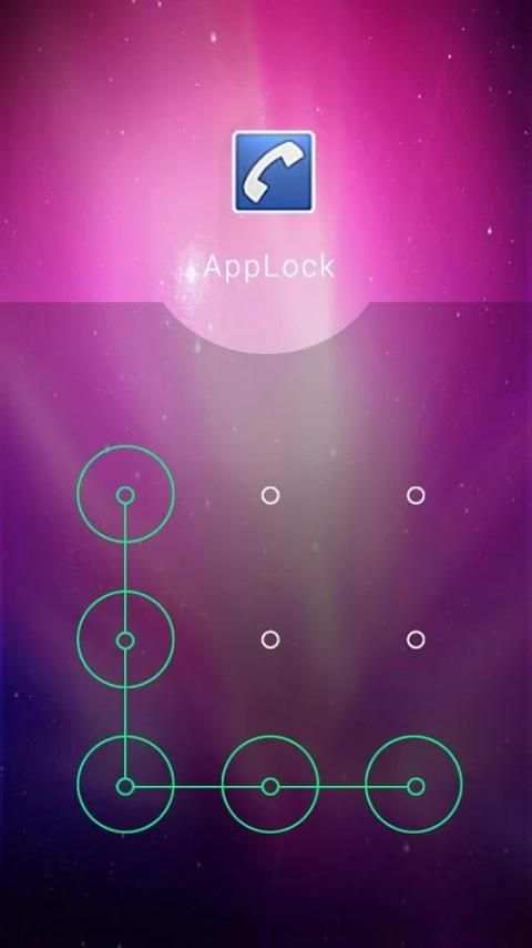 App Lock Aurora स्क्रीनशॉट 1