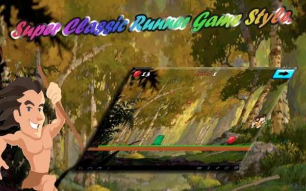 Angry Tarzan Game George स्क्रीनशॉट 1