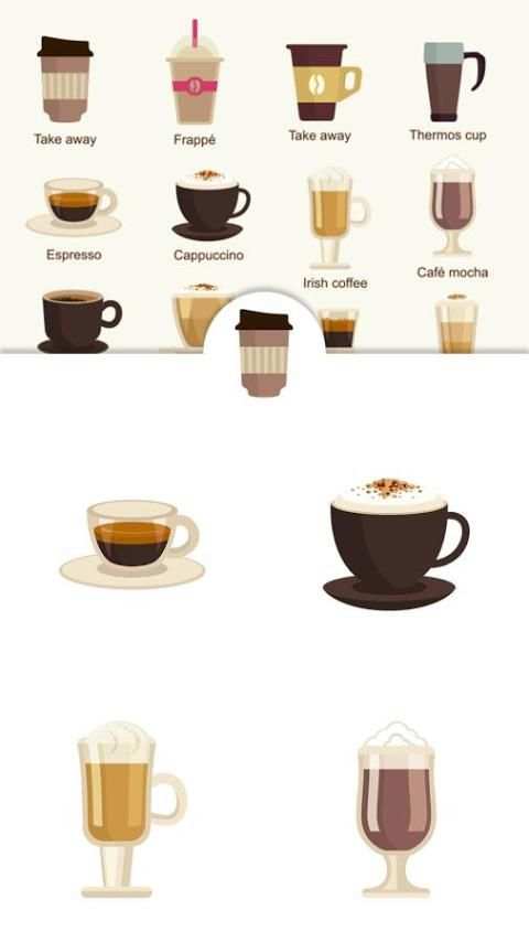 Espresso Mocha Cafe Stickers screenshot 6