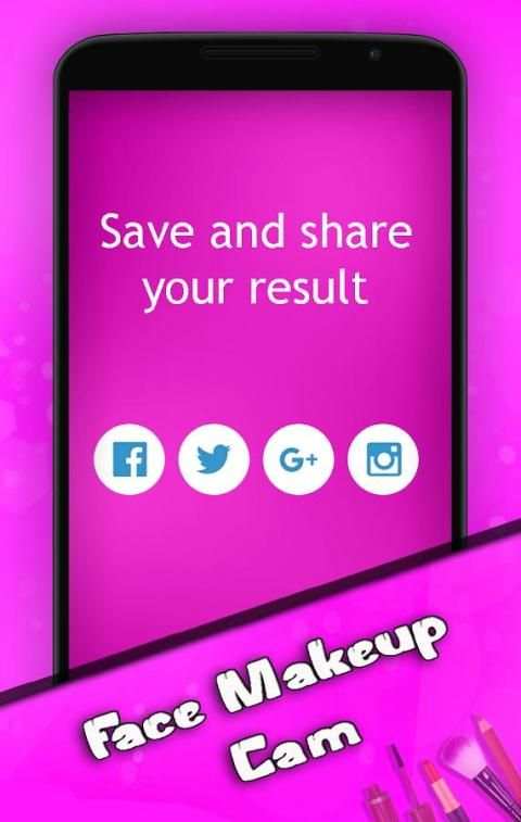 Face Makeup Cam 3 تصوير الشاشة