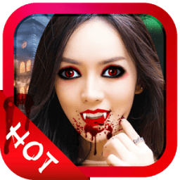 Scare &amp; Vampire Photo Camera أيقونة
