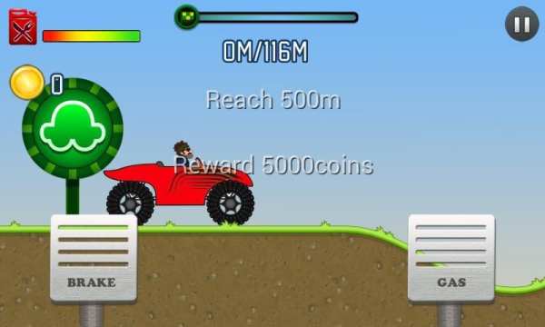PvP Hill climb Racing screenshot 5