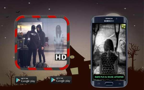 Scary Ghost To Camera Maker 4 تصوير الشاشة