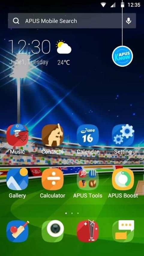 Cricket theme for APUS screenshot 3