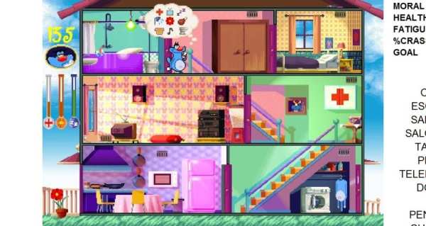 Oggy Sims - House Game screenshot 3