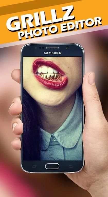 Gold Teeth Photo Editor 1 تصوير الشاشة
