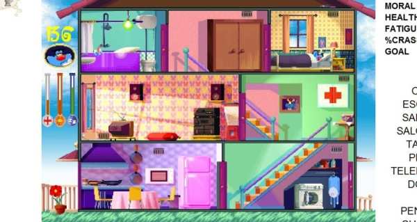Oggy Sims - House Game screenshot 2