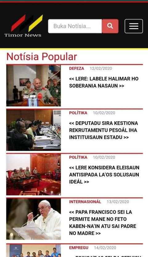 Timor News screenshot 4