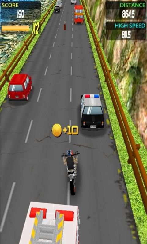Top MOTO Racing 3D 3 تصوير الشاشة