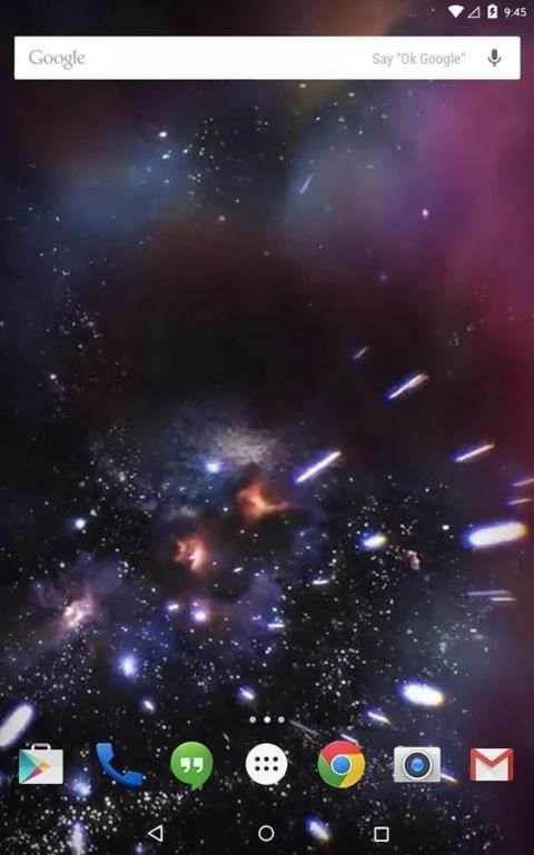 Universe Travel Live Wallpaper screenshot 1