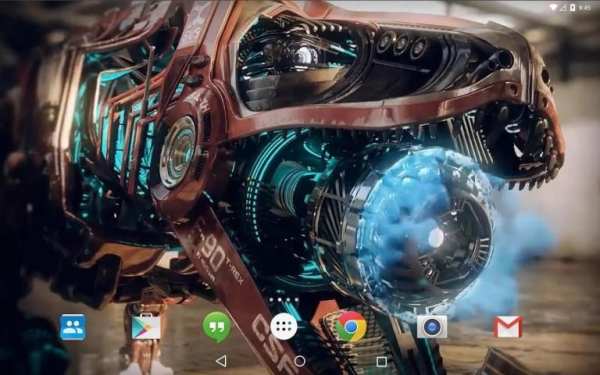 T-rex Transformer LWP screenshot 2