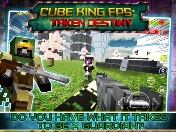 Cube King FPS: Taken Destiny screenshot 8
