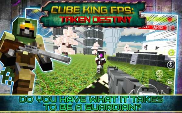 Cube King FPS: Taken Destiny screenshot 4