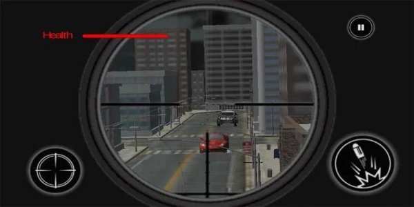 Police Car Sniper Assassin screenshot 2