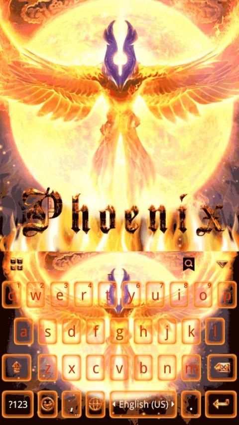 Phoenix Emoji Kika Keyboard screenshot 7