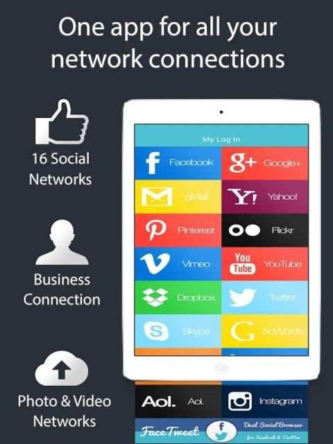 My Log In for Facebook Twitter screenshot 5