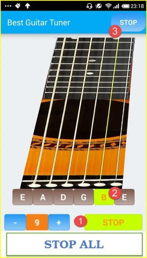 Acoustic Guitar Tuner screenshot 1