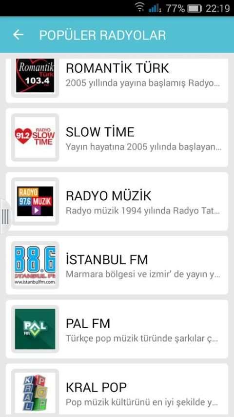 Popüler Radyo ve Canlı Tv screenshot 3