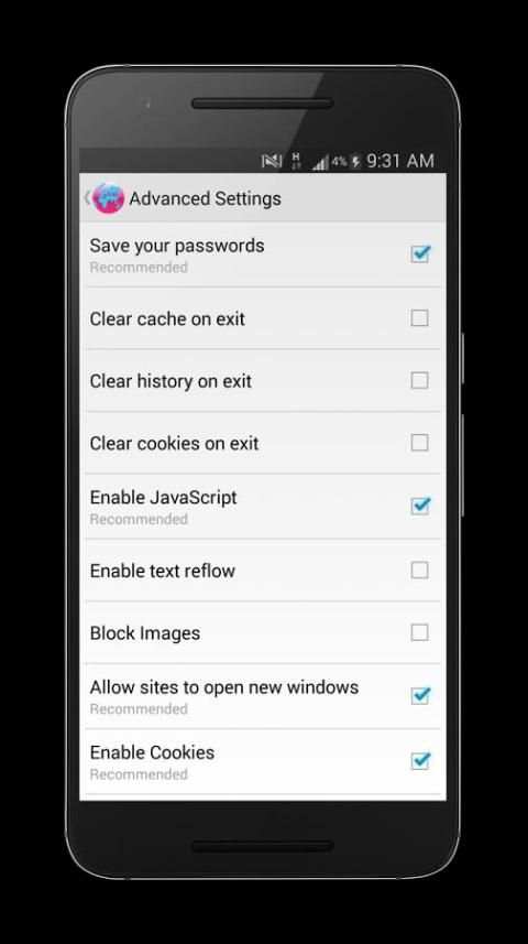 Jio Web Browser скриншот 5
