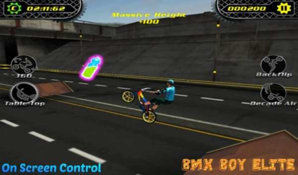 BMX Boy Elite screenshot 1