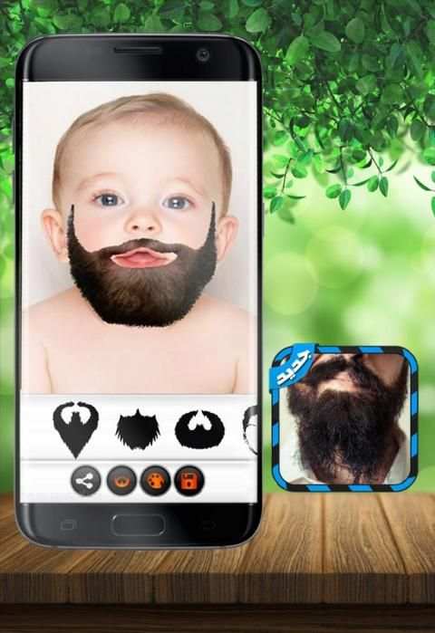 تركيب لحية في صورتك بدون نت screenshot 1