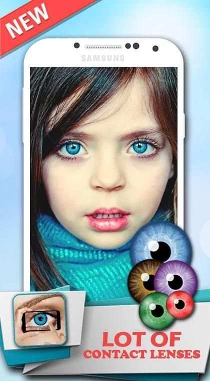 Eye Color Changer Photo Booth स्क्रीनशॉट 3