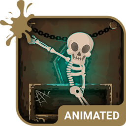 هيكل عظمي لوحة أيقونة