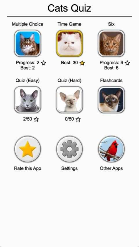 Cats Quiz - Guess Photos of All Popular Cat Breeds screenshot 3