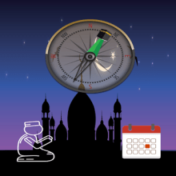 أوقات الصلاة و إتجاه القبلة icon