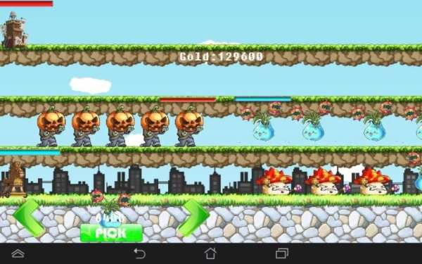 Little Zombie vs Plant Kingdom screenshot 1